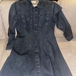 ASOS Western inspired Buttoned A-Line Dress - Cowboy Carter Vibes 🤠